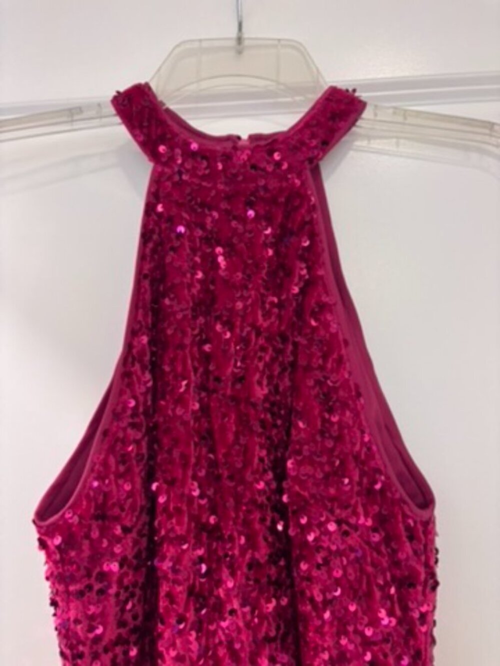 SHEIN Sequin Halter Bodycon Dress - Picture 3 of 9